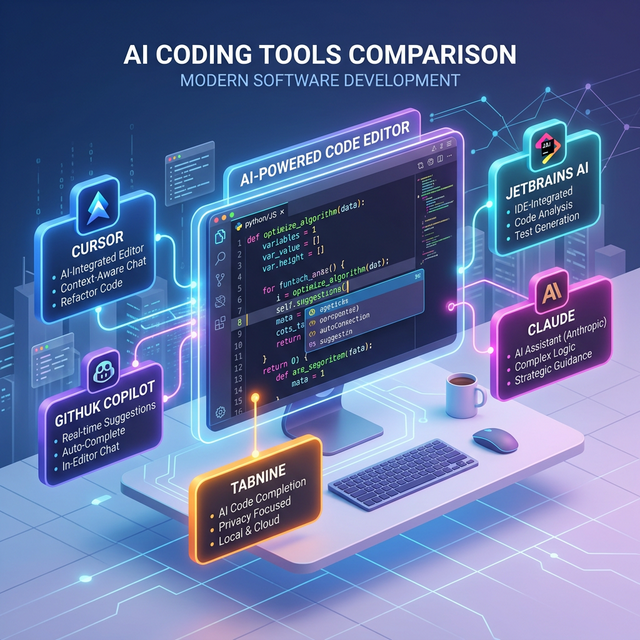 Overview of major AI coding tools in 2026