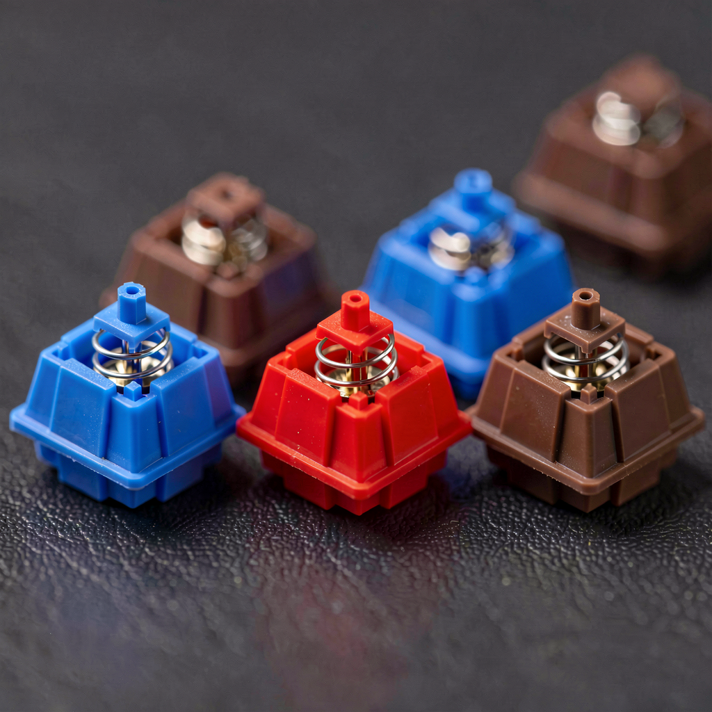 Mechanical keyboard with RGB backlighting