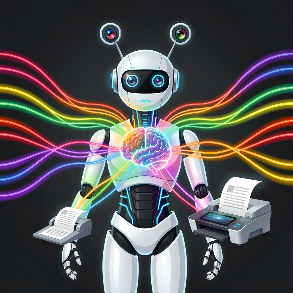 Multimodal AI processing multiple types of input