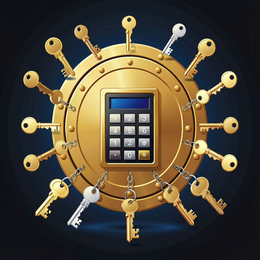 A secure vault for passwords