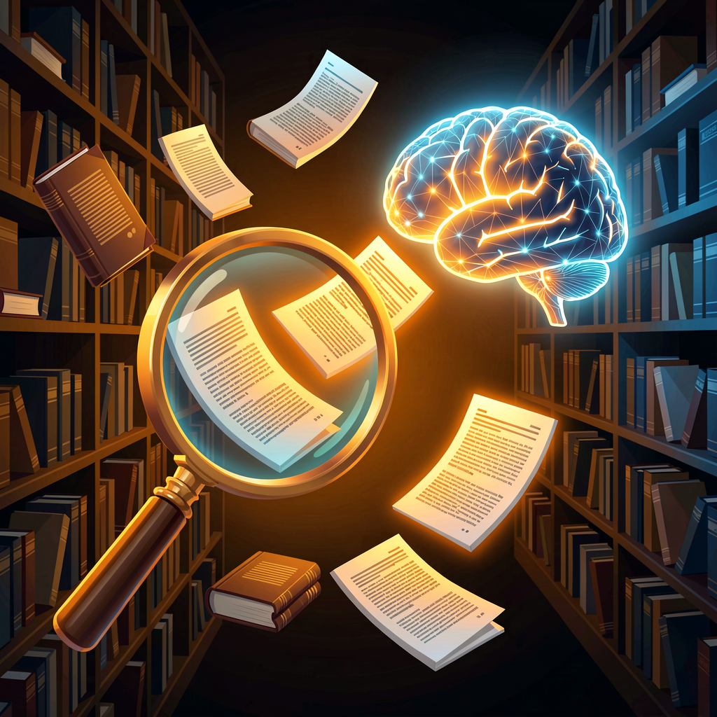 RAG pipeline retrieving documents and feeding them to an AI