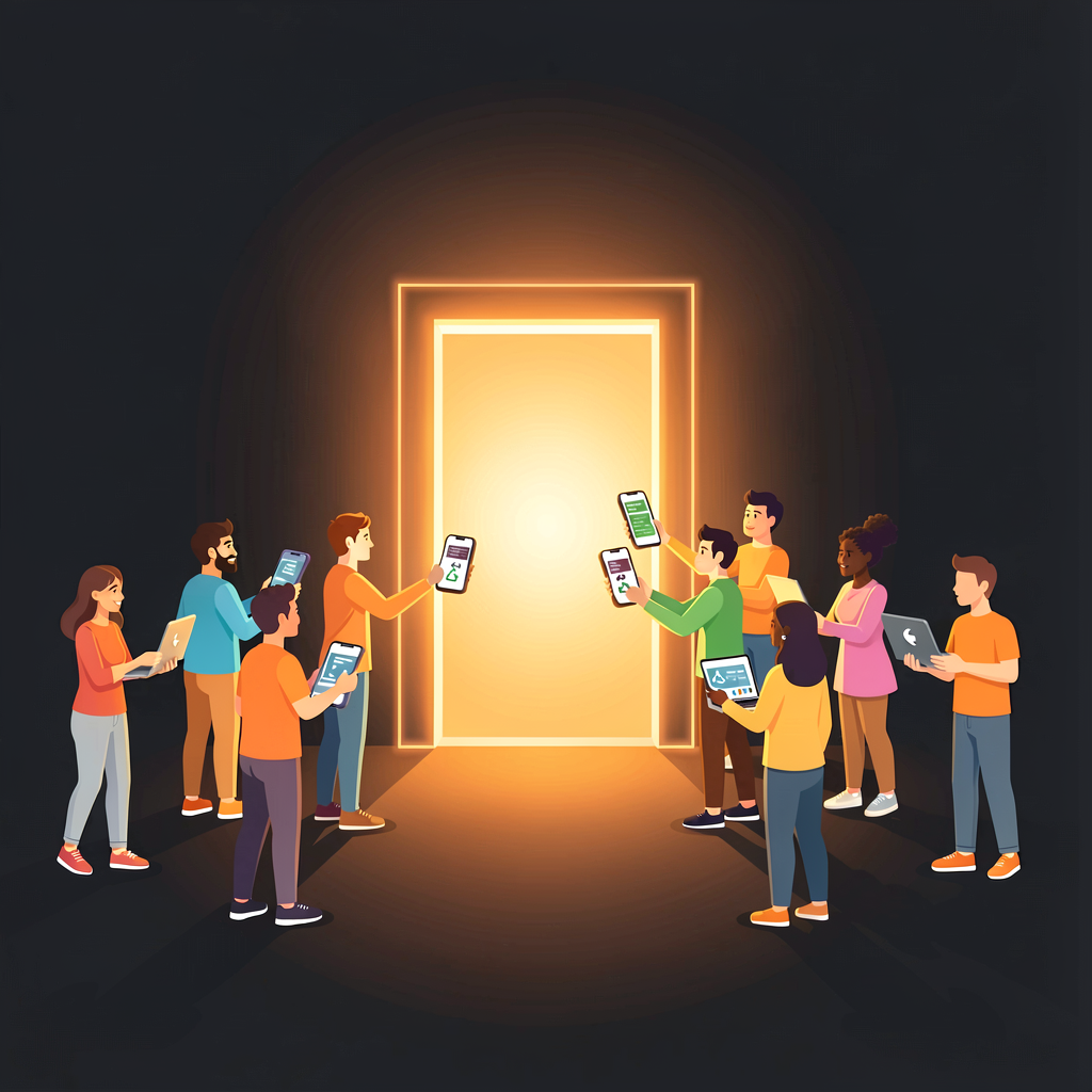 A digital door open equally to all users